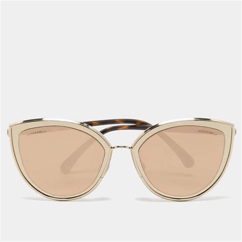 chanel mirrored sunglasses